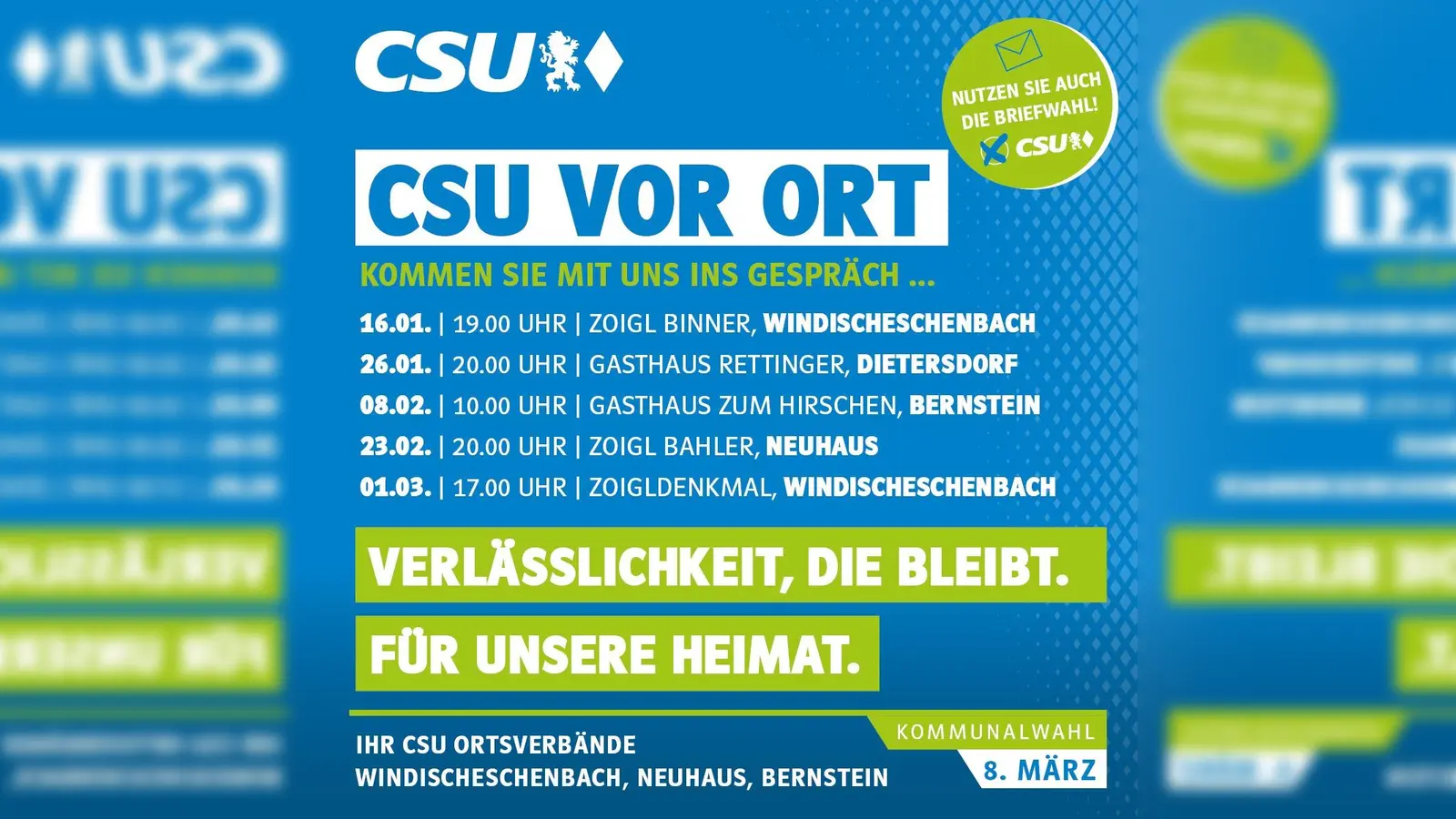 Termine CSU vor Ort (Bild: Thomas Wilhelm)