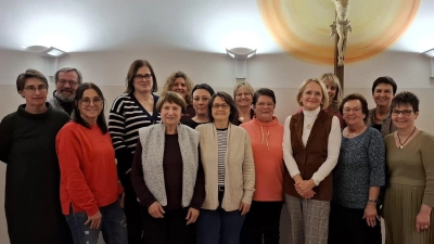 Kath. Frauenbund Wernberg Vorstandschaft und Neuaufnahmen (Bild: Stefanie Rosenberg)