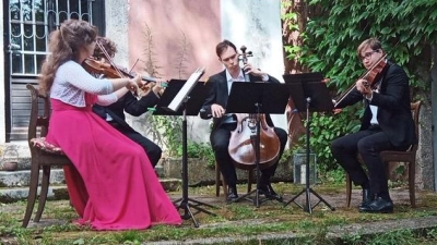 Ševčík-Quartet in Wurz 27.7.2025 (Bild: Chris Baierl)