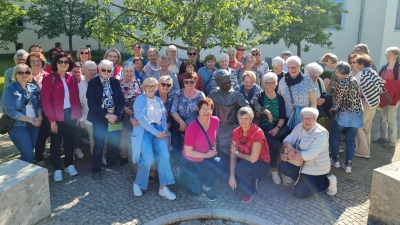 Der Frauenbund besuchte den Ziegenhof Deß.  (Bild: Silvia Vogel)