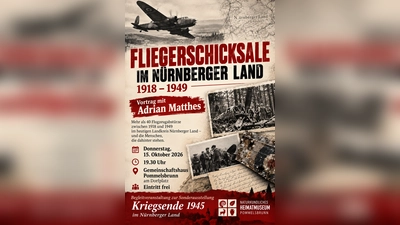 Adrian Matthes hat mehr als 40 Fliegerschicksale im heutigen Nürnberger Land recherchiert. Am 15. Oktober berichtet er im Gemeinschaftshaus Pommelsbrunn über seine Forschungen. (Bild: Klaus Schnaible)