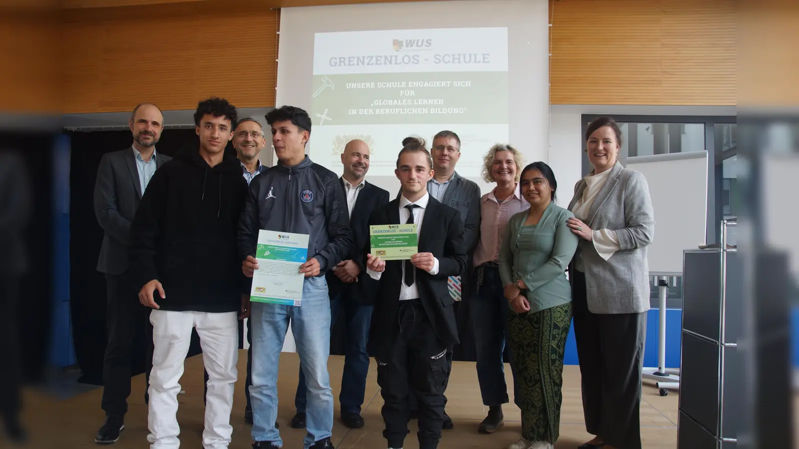 Das Berufliche Schulzentrum Oskar von Miller I ist die erste „Grenzenlos”-Schule im Landkreis Schwandorf.<br> (Bild: Trepesch/exb)