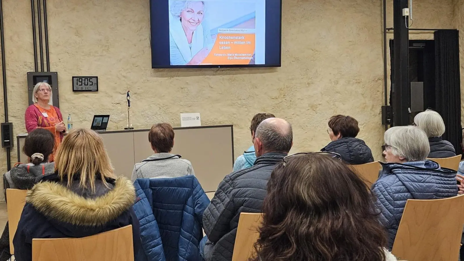 VdK OV Königstein, Vortrag (Bild: Doris Lehnerer)