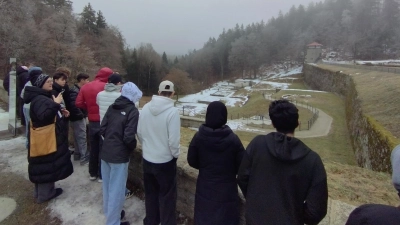 Das Tal des Todes in Flossenbürg hat vor allem im Winter nichts von seinem Schrecken verloren (Bild: Jan Wiltsch)