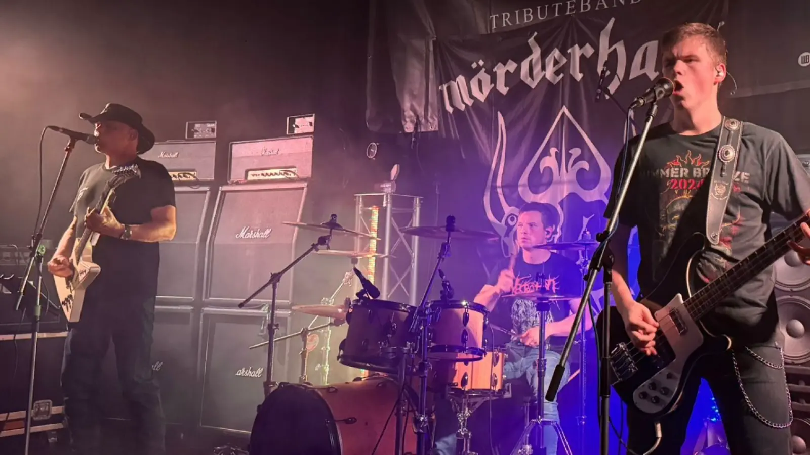 Die Motörhead-Tributeband Mörderhand tritt am Samstag, 26. September im Gasthaus Höpfl in Bärnau auf. (Archivbild: Peter Osterkorn)