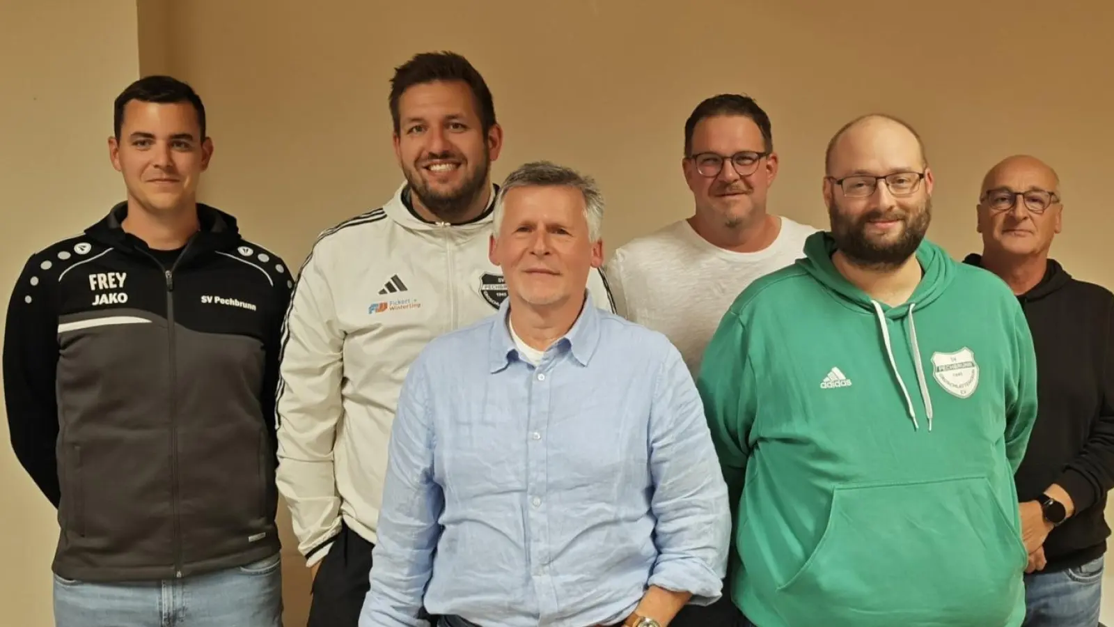v. l. n. r.: Kevin Lang, Dominik Wolf, Jörg Kraus, Stephan Schübel, Daniel Fiebig, Raimund Zeitler (Bild: Markus Renner)
