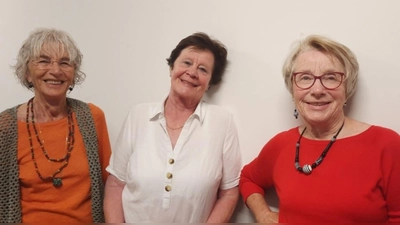 Von links: Mechthild König, Monika Rambach, Vorstand Cornelia Siebenbürger.  (Bild: Günther Zenger)