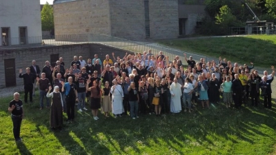 Abschlussfoto der Delegierten bei der Diözesansynode in Johannisthal (Bild: Václav Beneš und David Šašek)