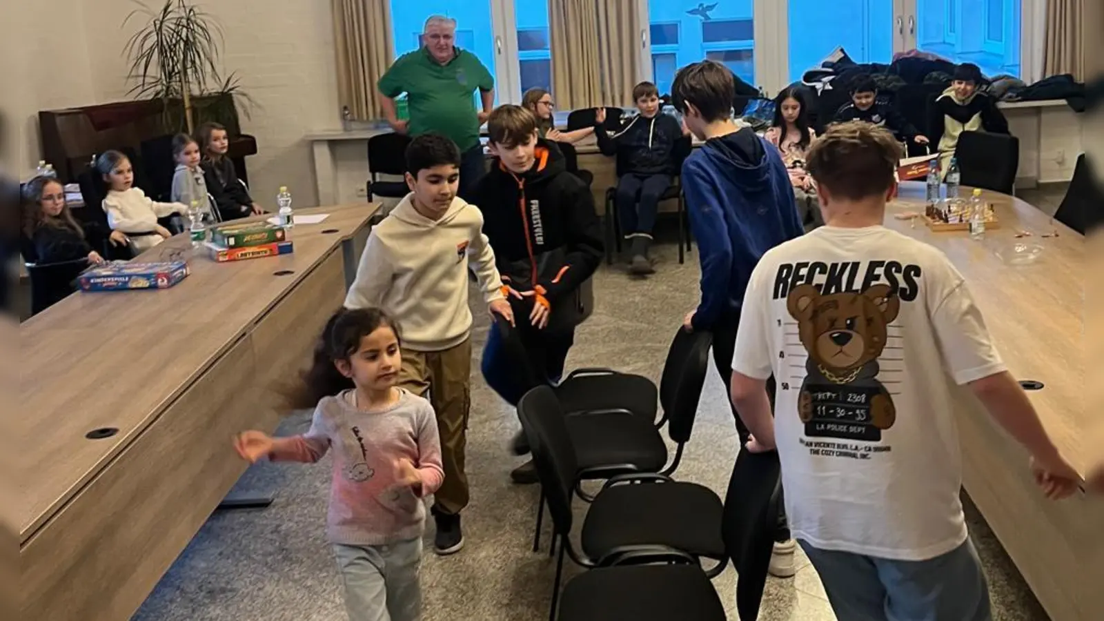 Viel Freude gab es beim Spielenachmittag der „Woidkraxler“ des OWV unter Leitung von Thomas Buchner. (Bild: Katja Buchner)