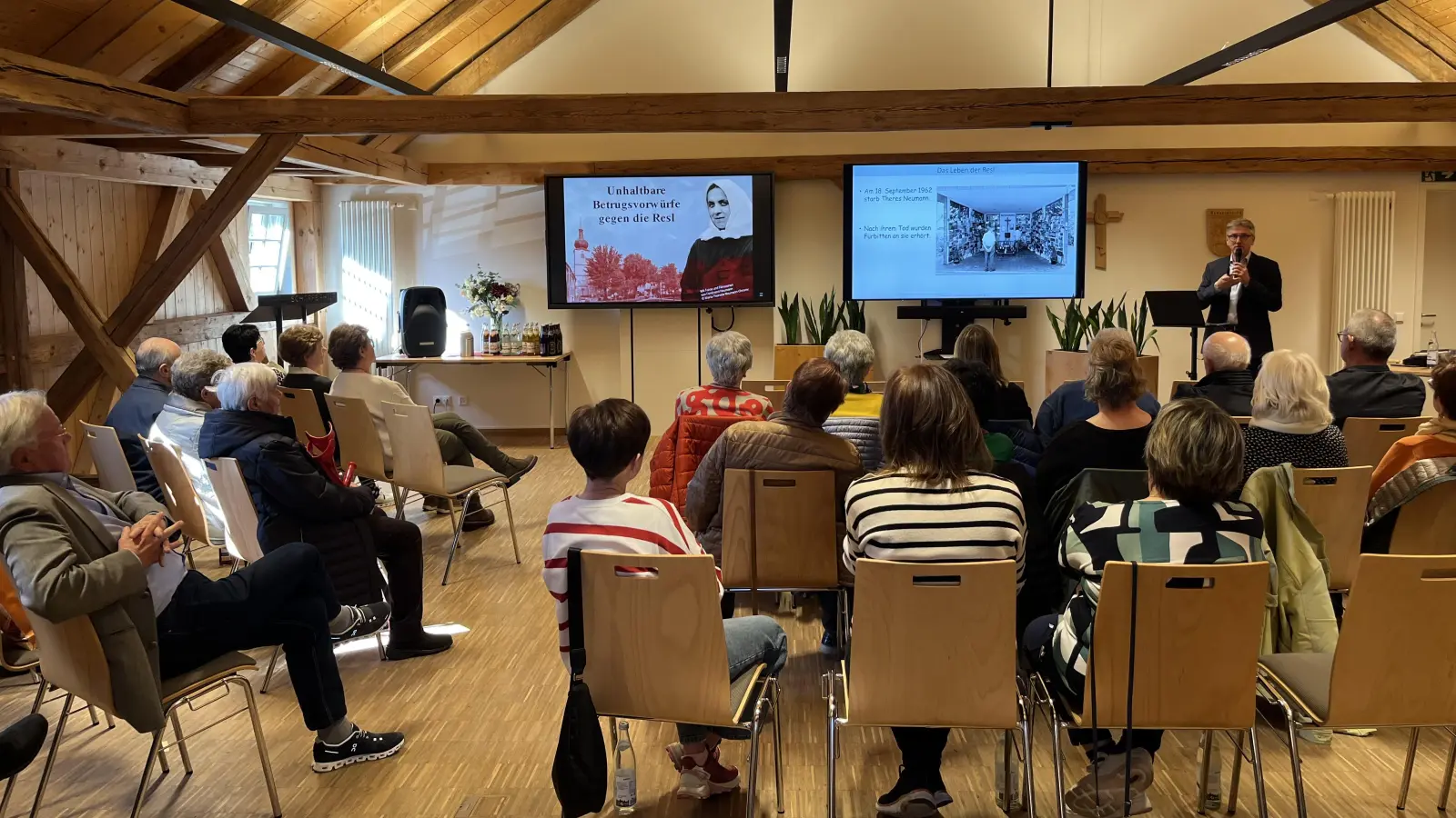 Vortrag: Johann Härtl (Bild: Wenisch Melanie)