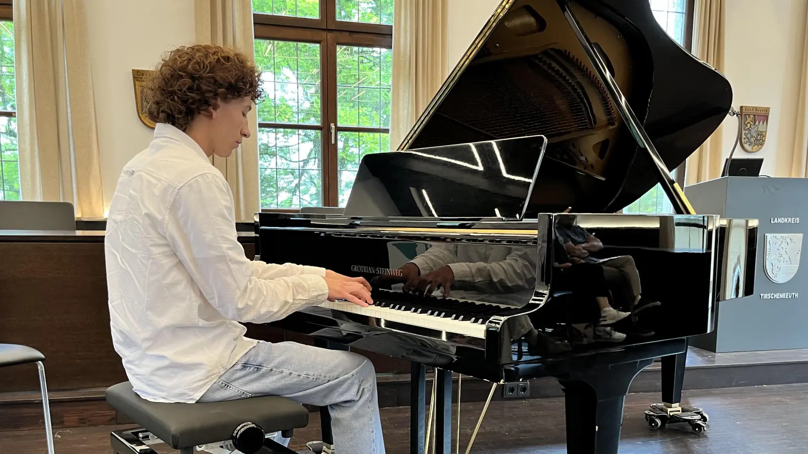 Adrian Boccali begeisterte mit Rachmaninoff und Lecuona. (Bild: Christiane Zeigler)
