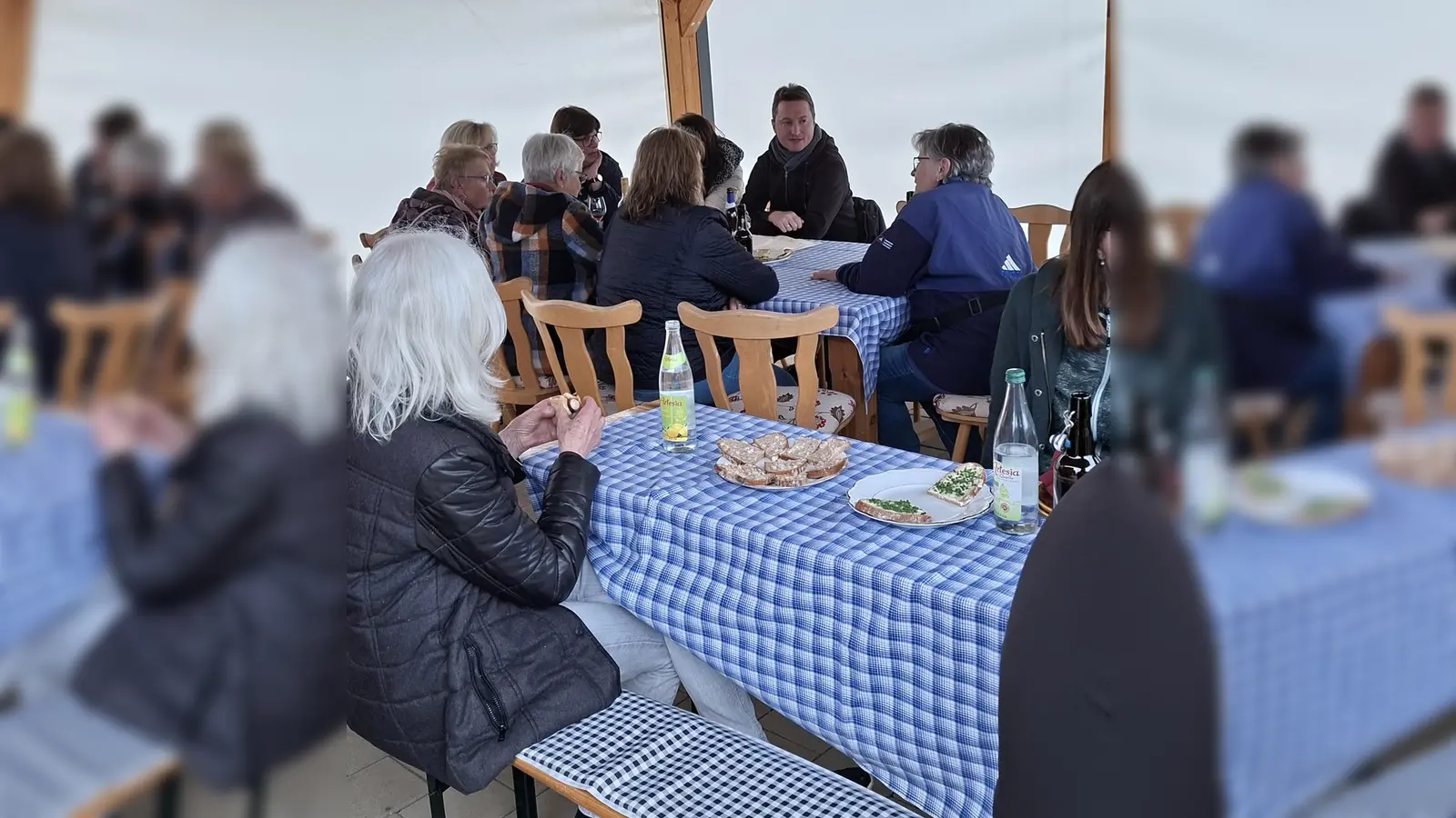 Der erste Stammtisch 2026 des OGV Erbendorf war gut besucht. (Bild: Gerd Neumann)