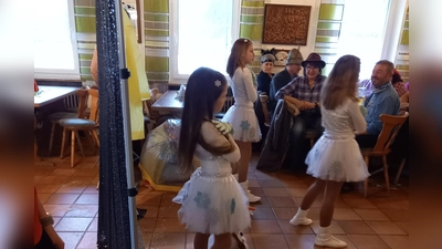 Ausschnitt von der Garde und pure Freude! (Bild: Stilla Gradl)