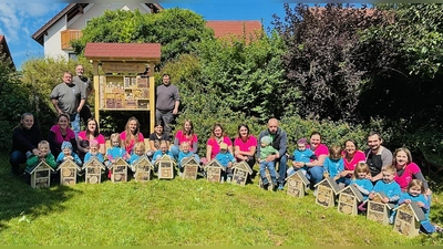 Kindergruppe „Freche Früchtchen” GOV Pullenried (Bild: Annegret Greber)