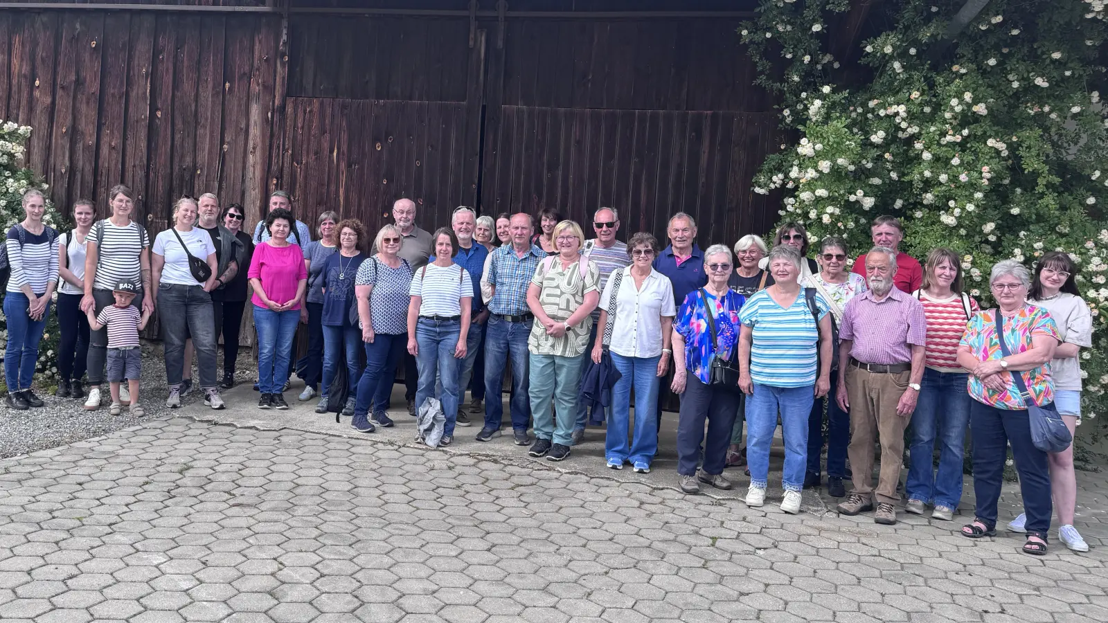 Reisegruppe OGV Fürnried &amp; Umgebung. (Bild: Jochen Kellner-Bodendörfer)