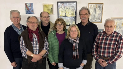 Die Vorstandschaft des Oberpfalzvereins blickt gespannt auf das kommende Vereinsjahr. (Bild: Stefan Ullrich)