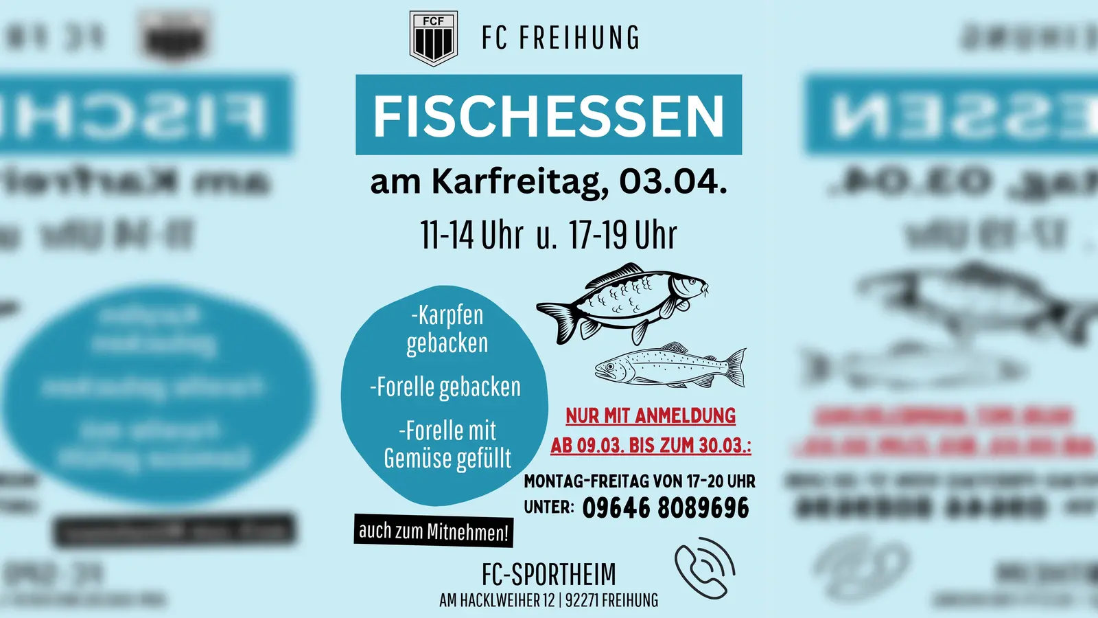 Einladung zum Fischessen. (Bild: Patrick Horn)