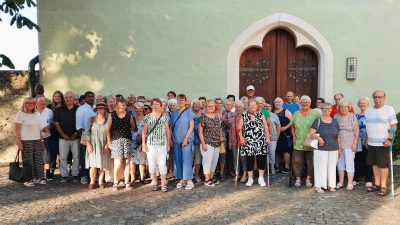 Ein gemeinsames Gruppenfoto zum Abschluss des Ausflugs. (Bild: Silke Wurzer)