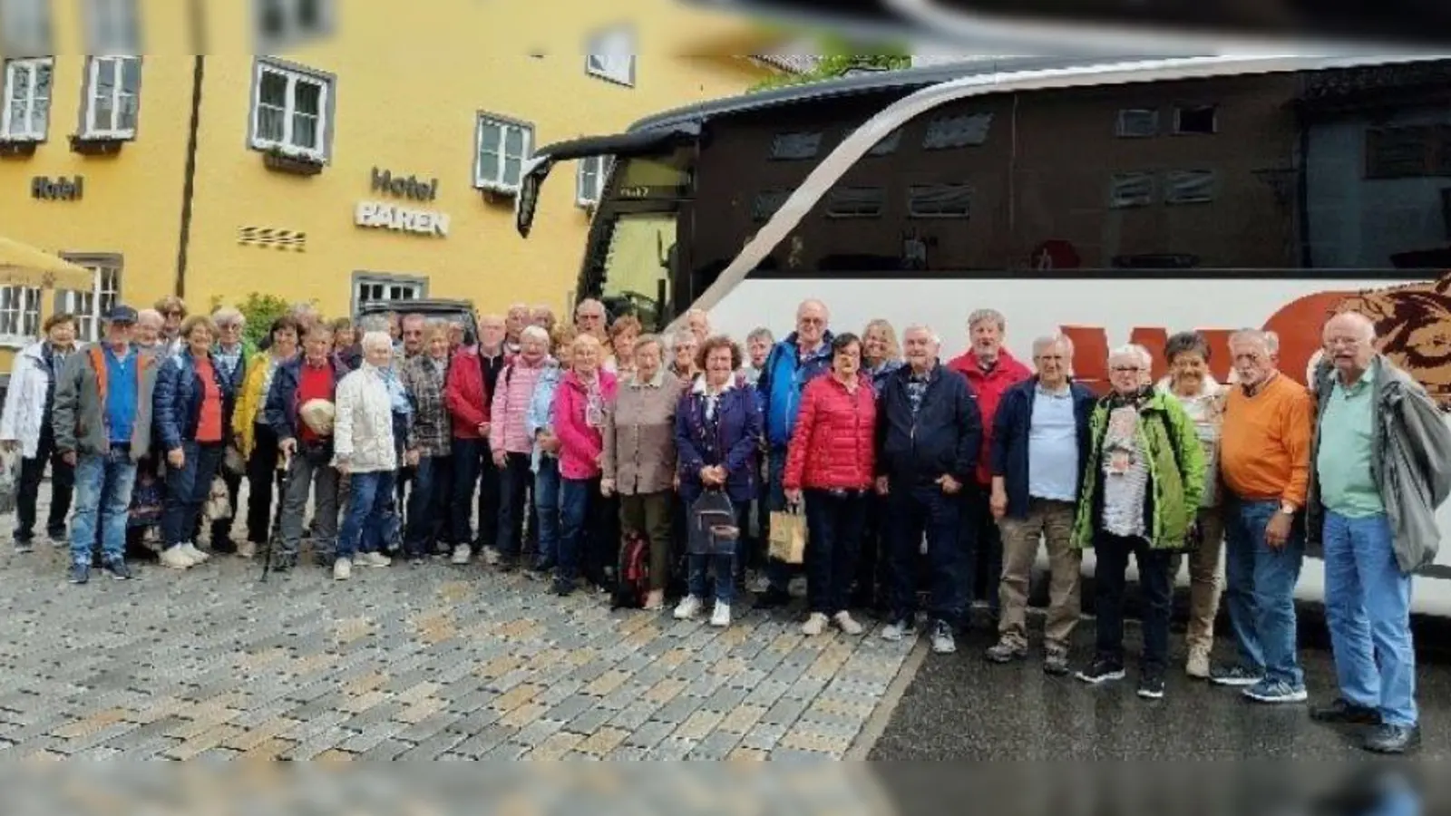 Reisegruppe der Siedlergemeinschaft „Am Krumpes e.V.” (Bild: Gerhard Götz)