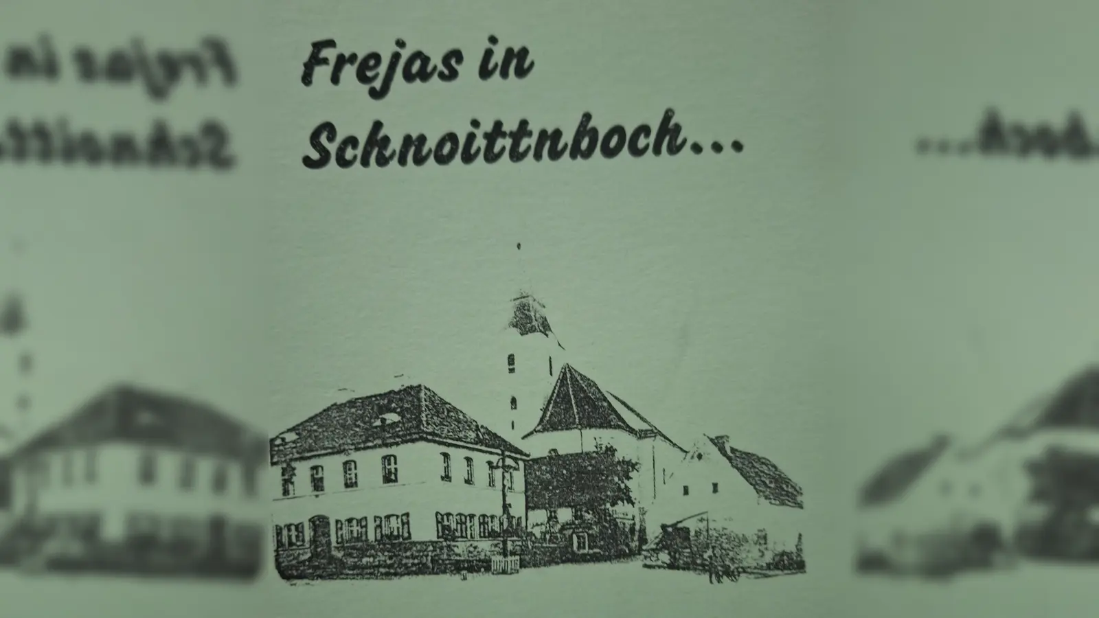 „Frejas in Schnoittnboch......” von Hans Grieger (Bild: Hans Grieger)