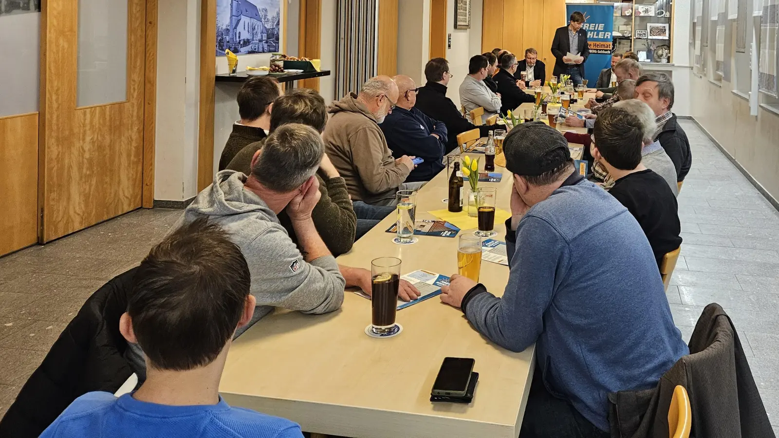 Wahlveranstaltung der Freien Wähler Hahnbach in Upo. (Bild: Bettina Tontch)