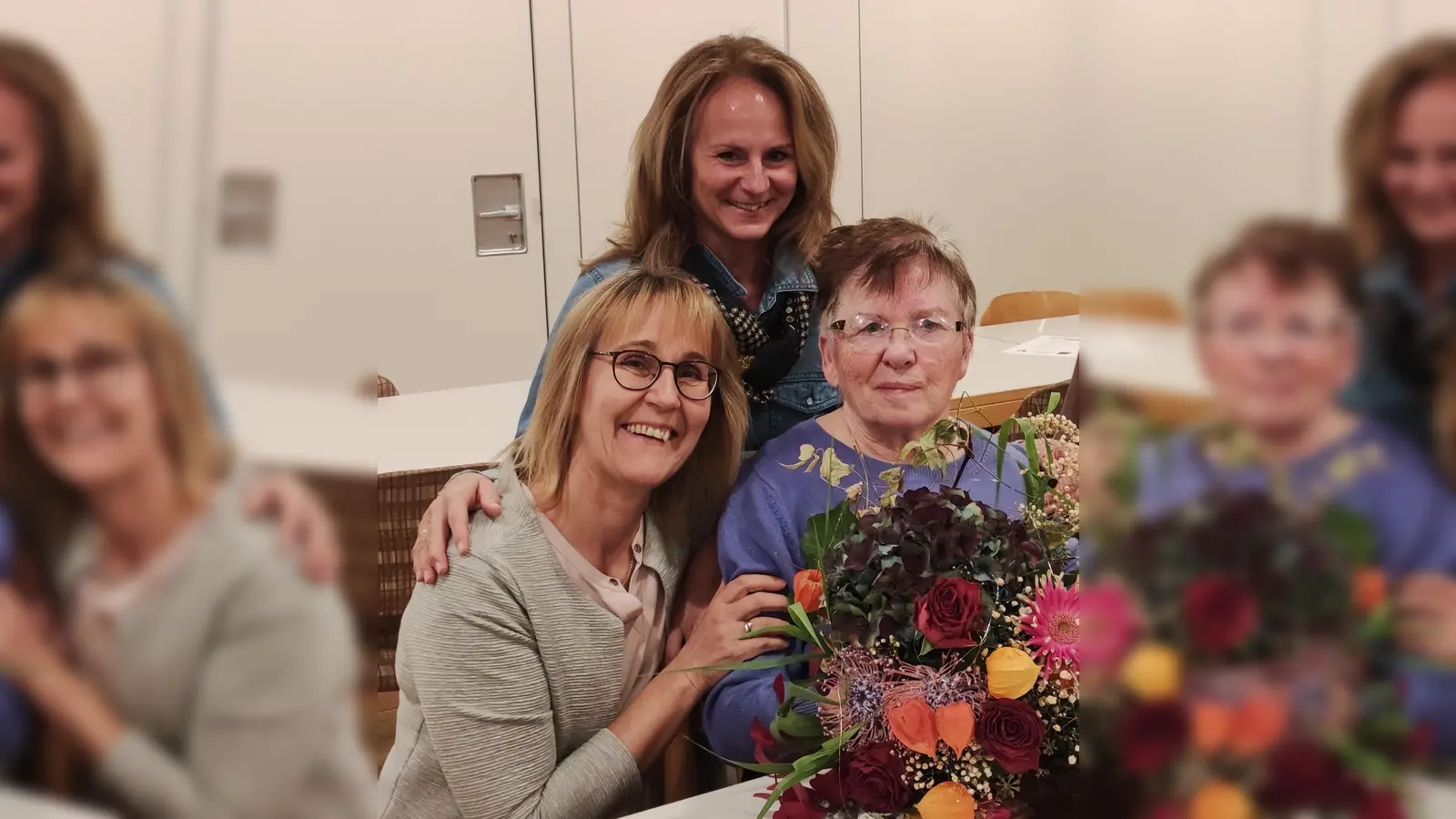 Von links: Birgit Segerer, Kerstin Birner und Brigitte Hirmer. (Bild: Annett Mischinger)