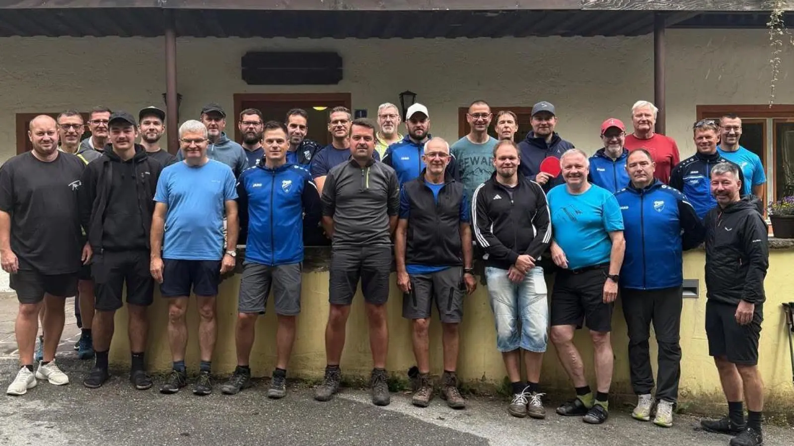 Teilnehmer vom 26. Wanderausflug der Altenherren des SF Kondrau (Bild: Franz Heinrich)