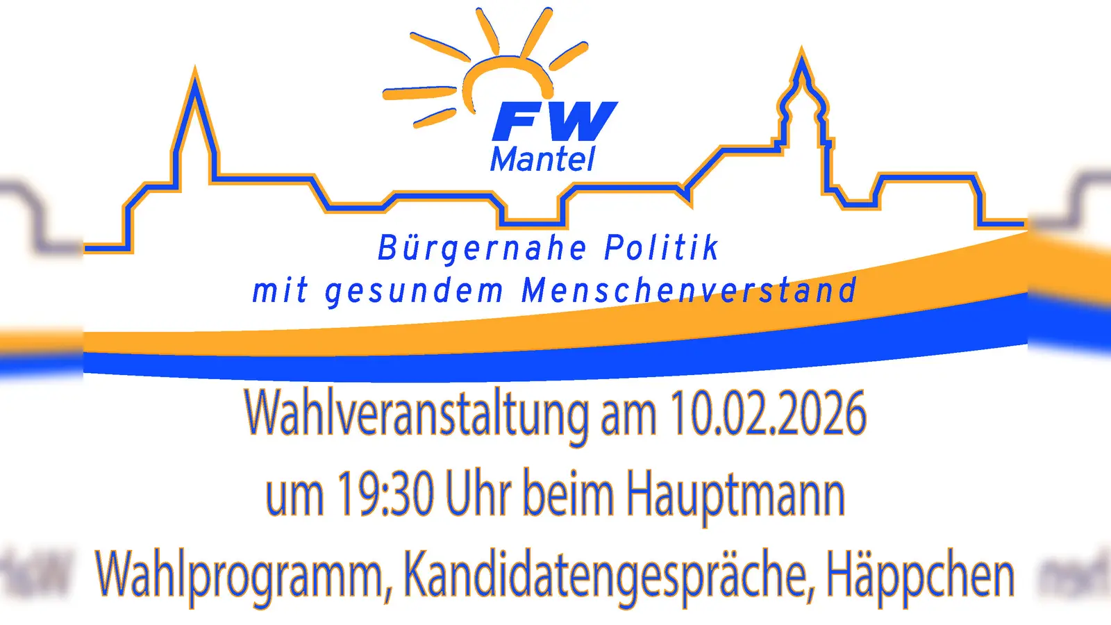 Einladung Wahlveranstaltung (Bild: Anita Günther)