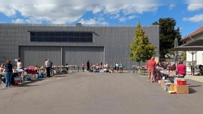 Kinderflohmarkt am Freizeitareal Bad Neualbenreuth (Bild: Franziska Köhler)