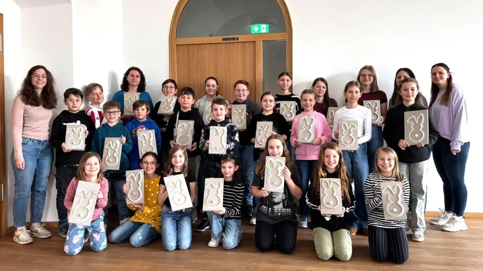 Kolpingsfamilie Waldthurn Osterbasteln (Bild: Andrea Weig)