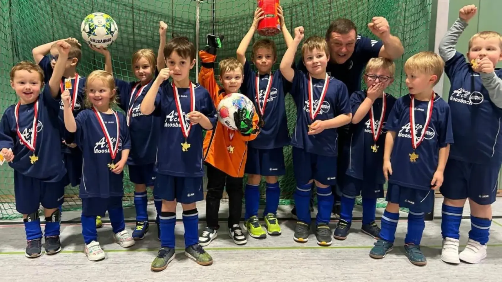 G-Jugend SpVgg Moosbach Turniersieger beim TSV Pleystein (Bild: Martin Bock)