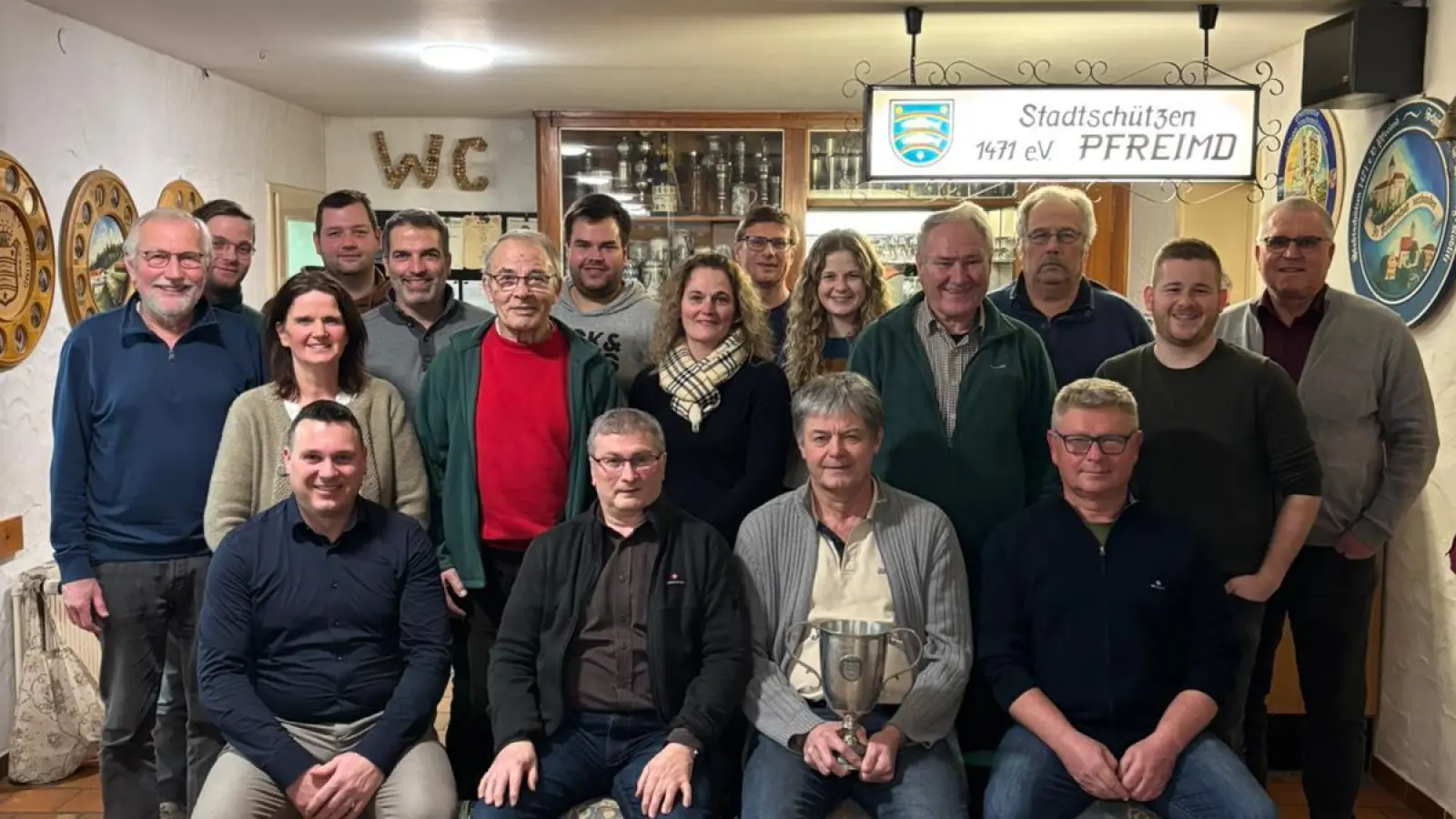 Top-Schützen/-innen der Stadtmeisterschaft und des Silvesterschießens (Bild: Karin Ruhland)