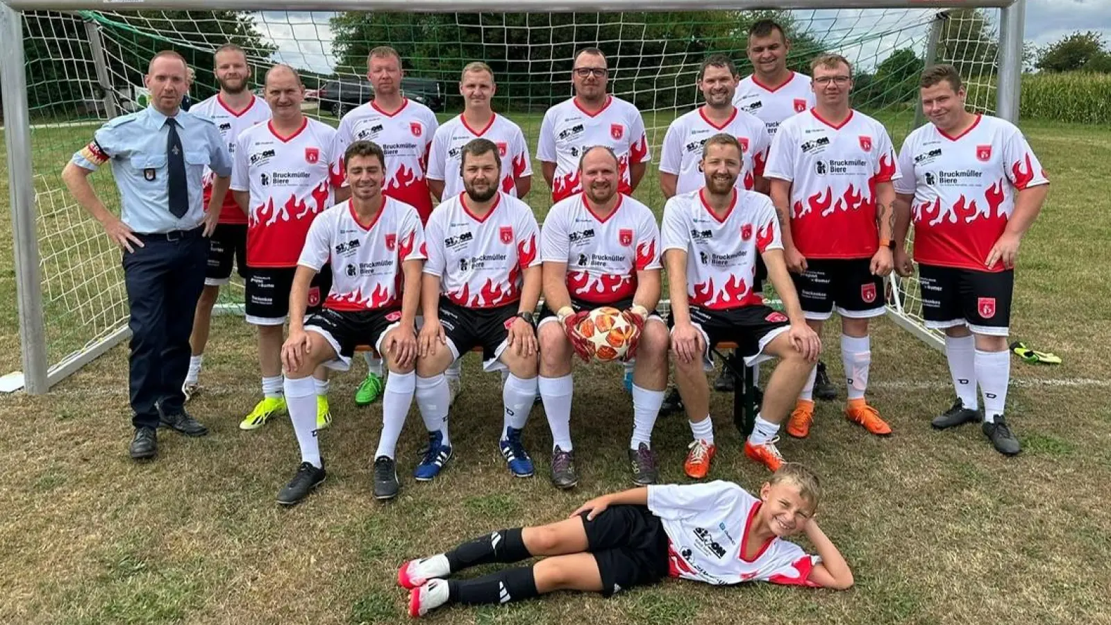 Die Mannschaft der FFW Nationalmannschaft Ammerthal. (Bild: Moritz Koberstein)