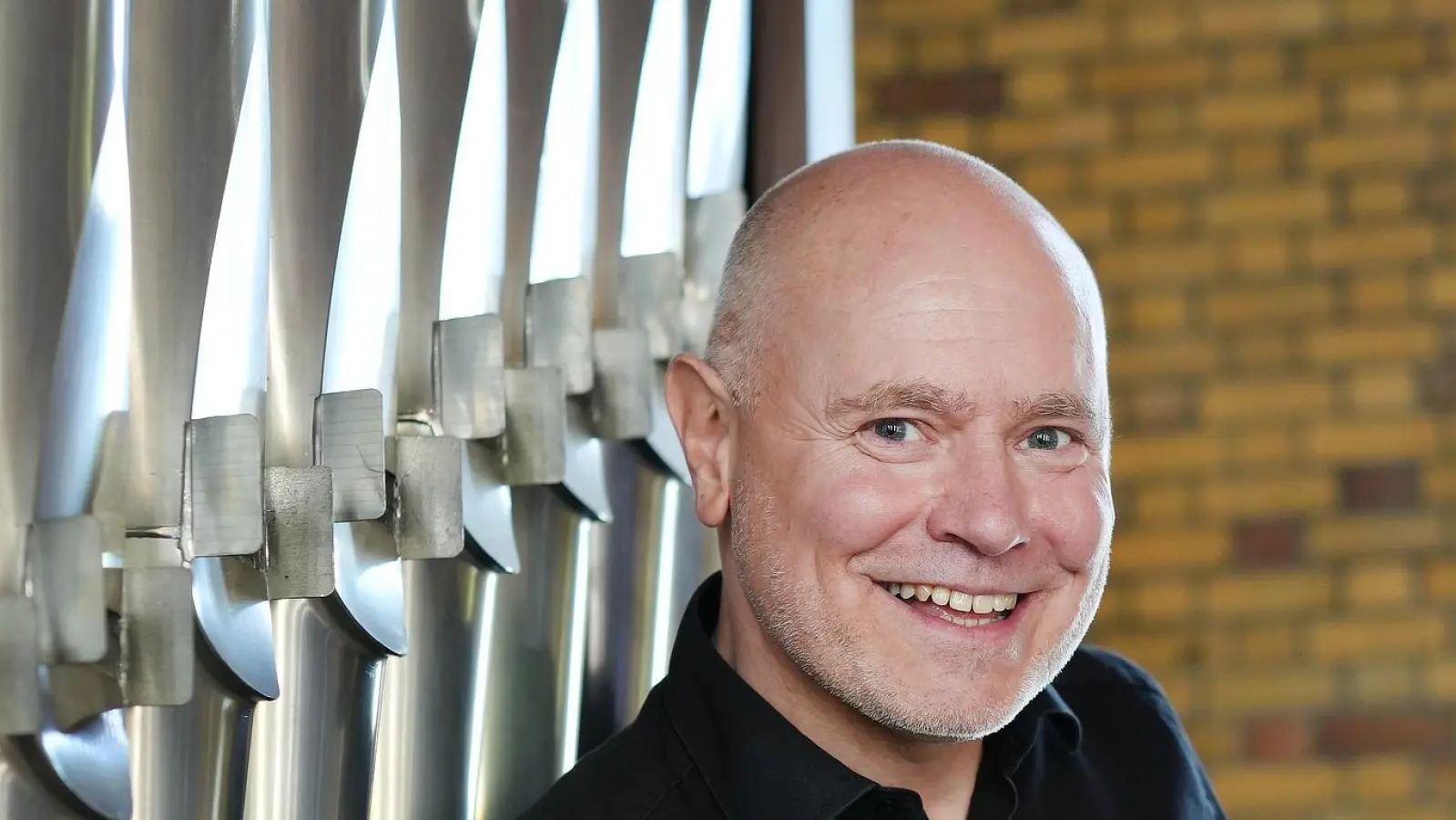 Patrick Gläser spielt Rock, Pop und Filmmusik auf der Kirchenorgel. (Bild: Bianca Tränkle)