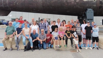 Teilnehmer am Vereinsausflug (Bild: Erhard Fellner)