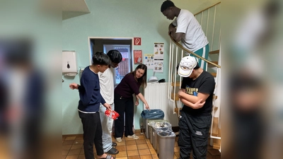 Mülltrennung Workshop - Migrationsberatung mit Wohngruppe a capella. (Bild: Marta Igras )