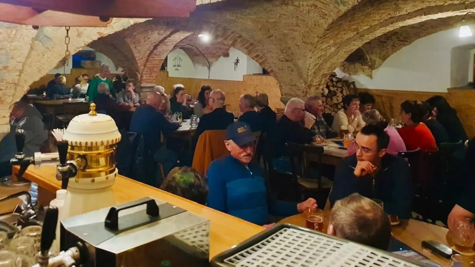 Gute Stimmung beim Zoiglabend der CSU Püchersreuth. (Bild: Josef Beck)