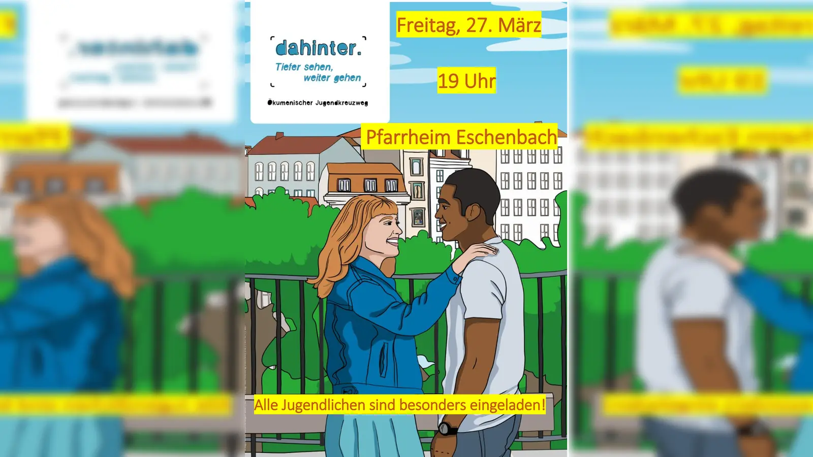 Herzliche Einladung zum öökumenischen Jugendkreuzweg (Bild: 72b03236)