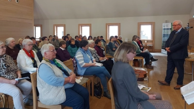 KLB-Kreisseelsorger Pfarrer Gerhard Pausch gestaltete den wertvollen Tag. (Bild: Silvia Stahl)