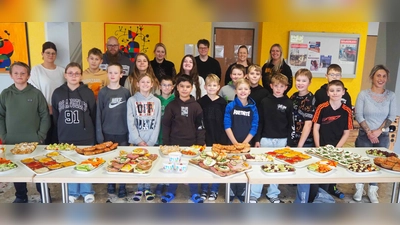 Gesundes Frühstück mit dem Elternbeirat. (Bild: Sabine Graser)