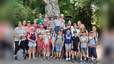 Viel Spaß hatten die Kinder der Waldthurner Mittags- und Hausaufgabenbetreuung beim Ausflug in Nürnberger Tiergarten. (Bild: Tanja Pflaum)