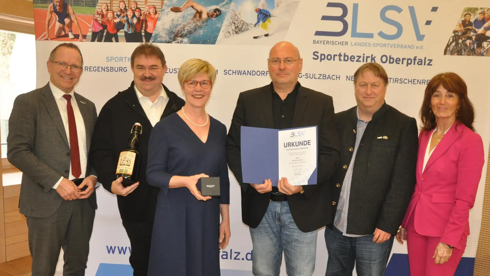 Neuer Ehrenamtspreisträger im BLSV-Sportkreis Amberg-Sulzbach ist Markus Hummel vom SV Schmidmühlen.  (Bild: Andreas Allacher)