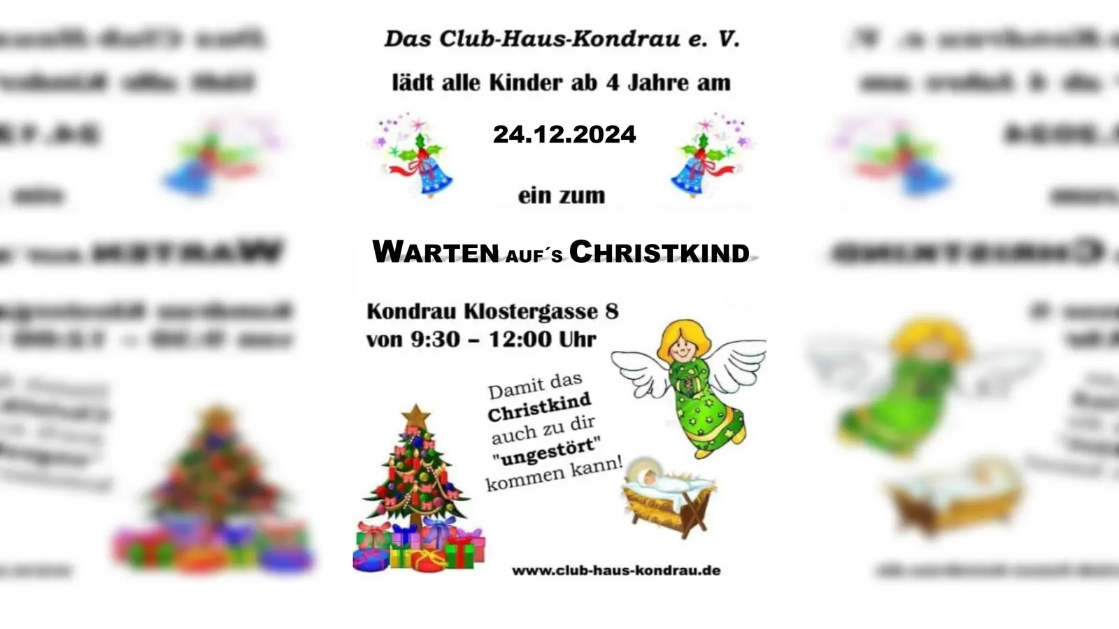 „Warten auf´s Christkind” des Club-Haus-Kondrau am 24.12.2024 (Bild: Tobias Gabel (für Club-Haus-Kondrau e.V.))