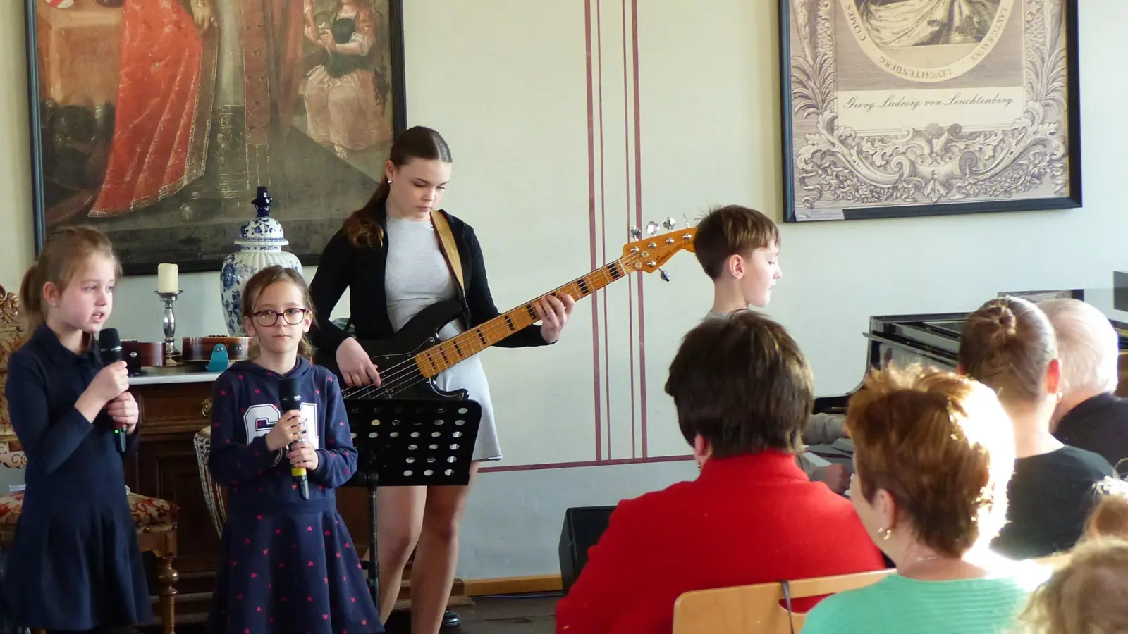 Darbietung beim Konzert. (Bild: Rudi Plonner)