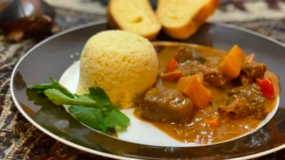 gambisches Nationalgericht (Bild: Christine Weigl)