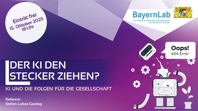 Der KI den Stecker ziehern? - KI und die Folgen für die Gesellschaft  (Bild: exb)