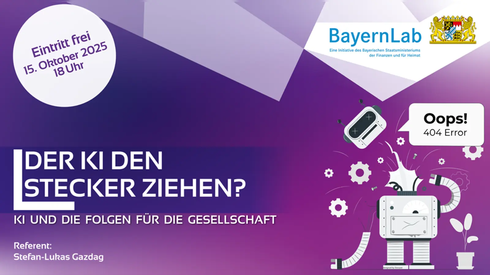 Der KI den Stecker ziehern? - KI und die Folgen für die Gesellschaft  (Bild: exb)