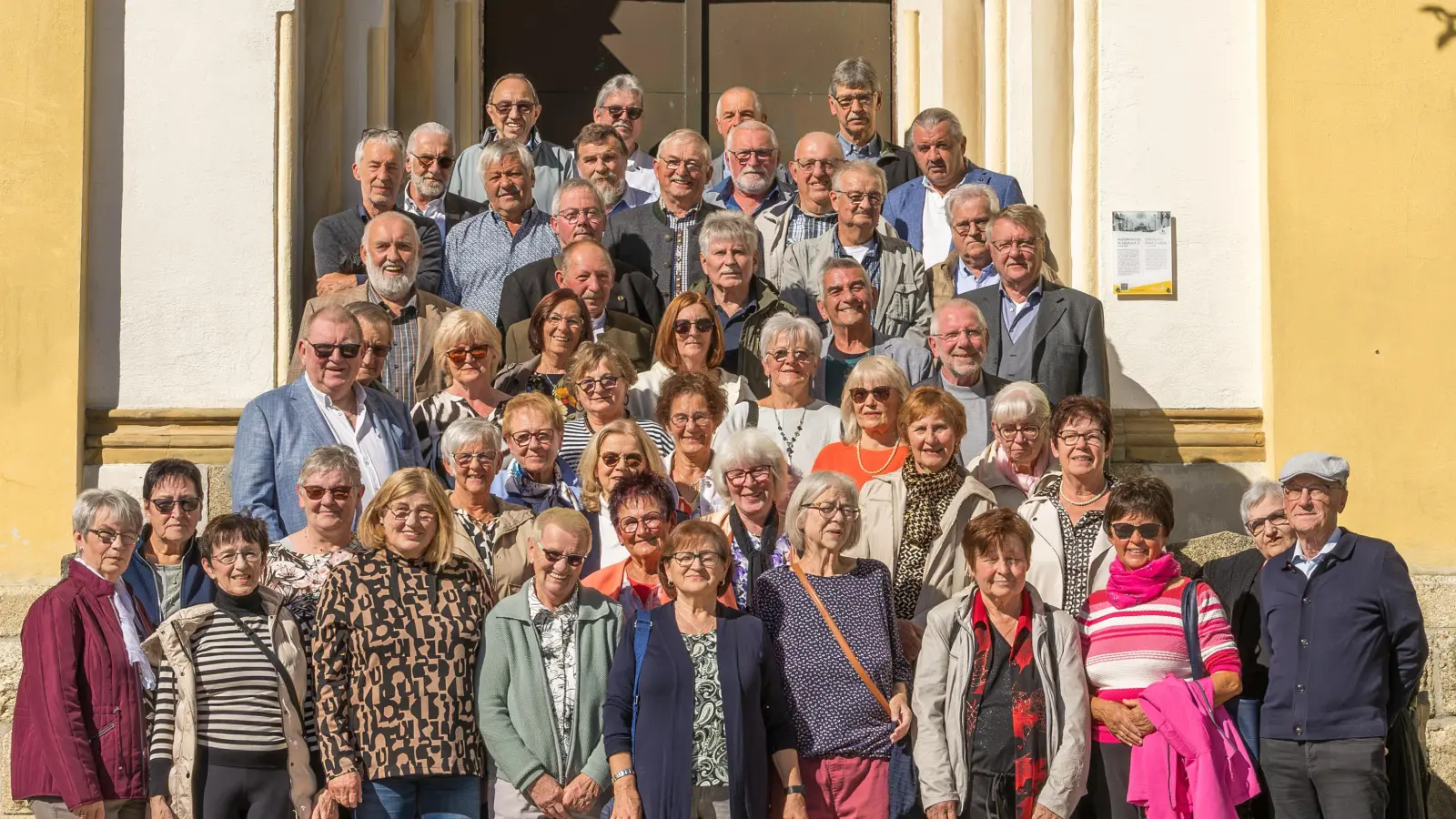 Klassentreffen Jahrgang 1955/56. (Bild: Jürgen Pettirsch)