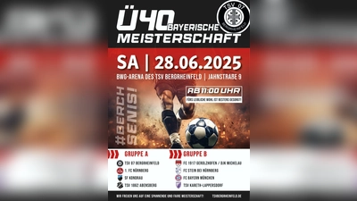 Veranstaltungsplakat TSV 07 Bergrheinfeld (Bild: Franz Heinrich)