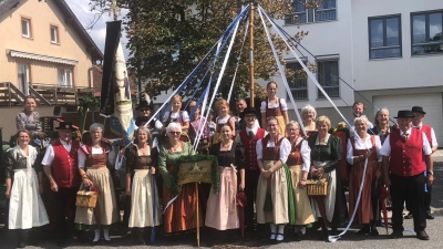 D´Miesbergler am Nordgautag in Roding. (Bild: Inka Wilhelm)